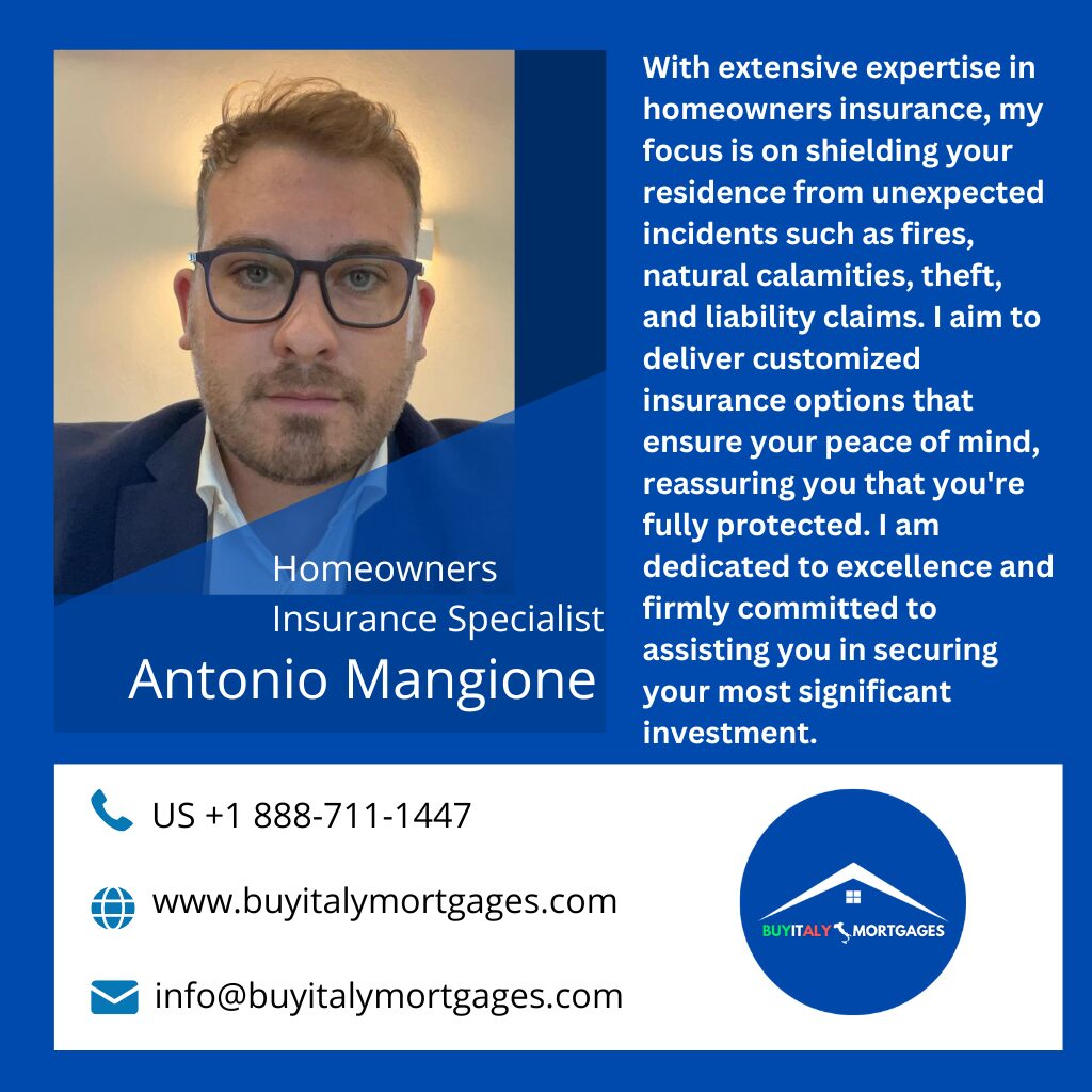Antonio Mangione, Home Insurance Specialist