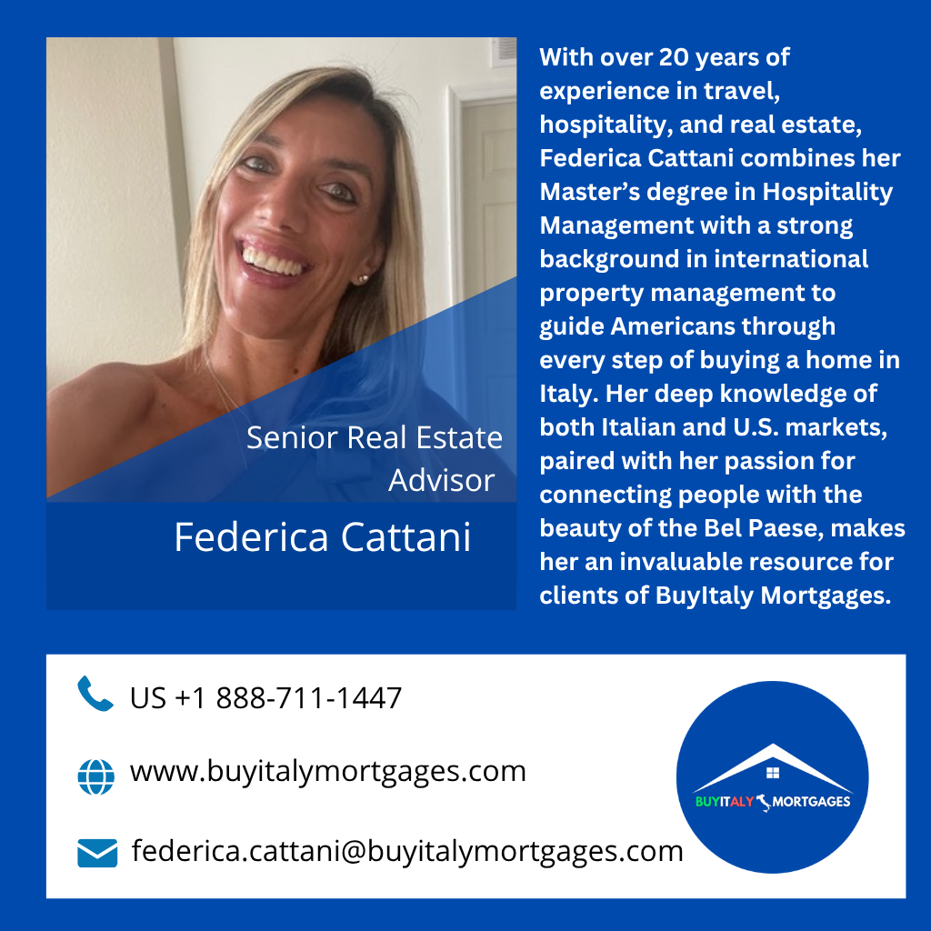 Federica Cattani, Senior Real Estate Advisor